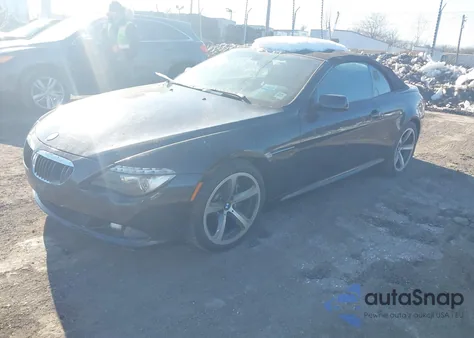 2008 BMW 650I z USA, uszkodzony, nr VIN WBAEB53508CX62868